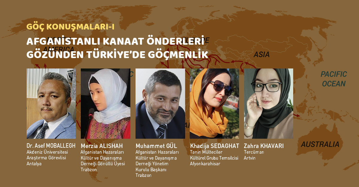 Göç Konuşmaları Toplantıları’nın ilki çevrim içi olarak yapıldı